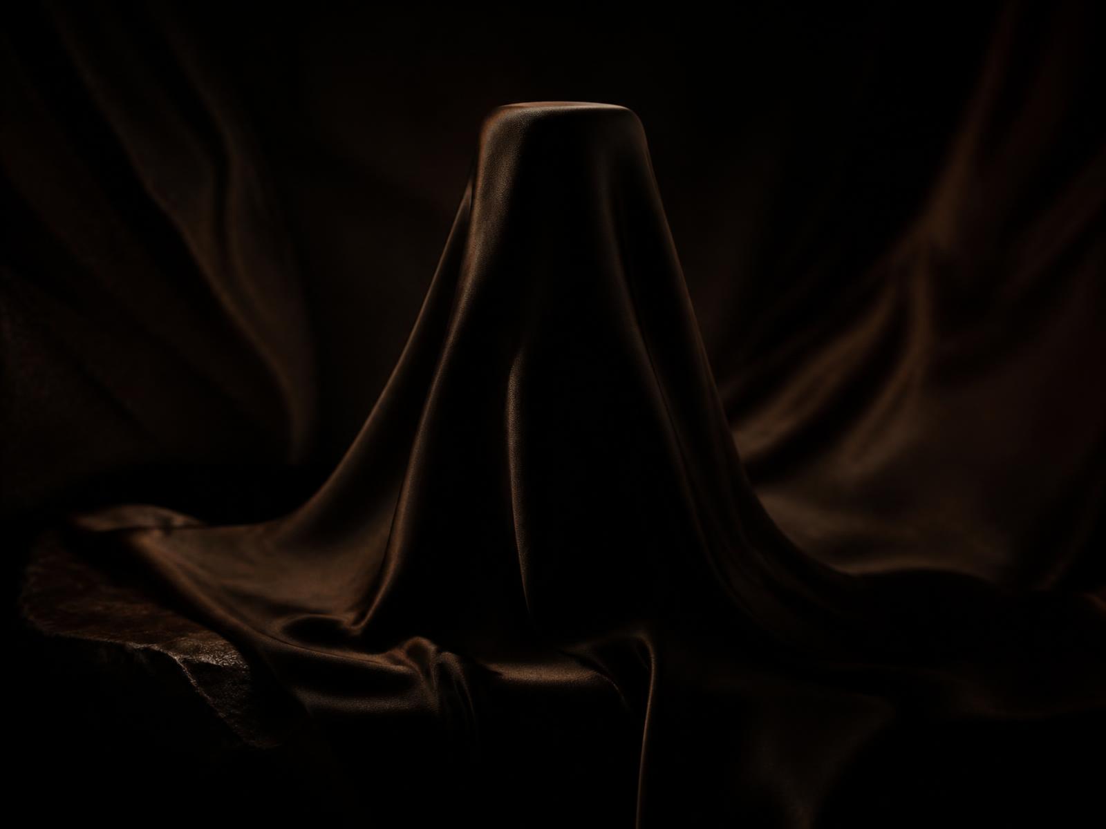 Veiled form in low light